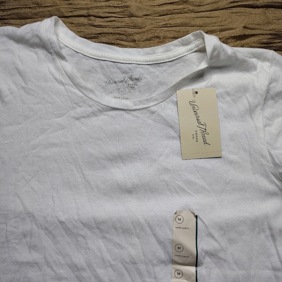 Lot 3 Basic Top Tees 2 Universal Thread White& Black 1 Soneven Golf White Sz M - Picture 3 of 15